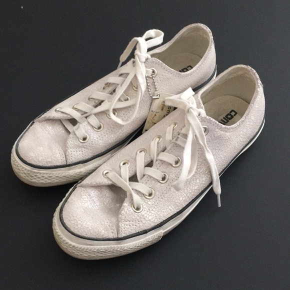 womens iridescent converse